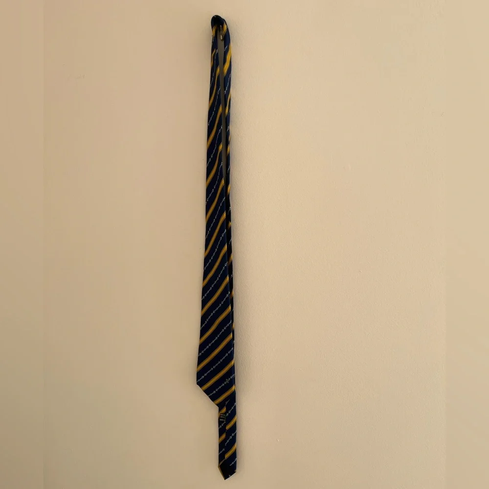 Vintage Gucci Men’s Silk Tie 1970s - Picture 4 of 6